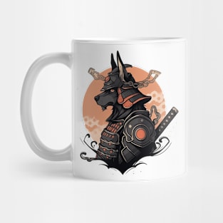 samurai dog Mug